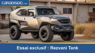 Essai exclusif  Rezvani  un Tank en ville [upl. by Enamrahs]