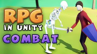 COMBAT  Making an RPG in Unity E11 [upl. by Langley28]