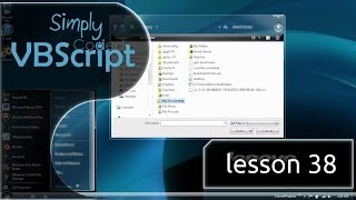 VBScript Basics Part 38  BrowseForFile [upl. by Judon]