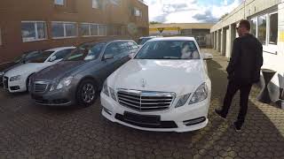 Смотрим MercedesBenz E 220 CDI Avantgarde AMG модель 2012 года Германия [upl. by Mannos]