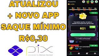 Reward Pro  APP PARA GANHAR DINHEIRO NO PIX ASSISTINDO VÍDEOS  RECEBA R100 AGORA [upl. by Kopans]