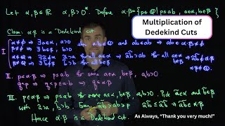 Multiplication of two Dedekind Cuts [upl. by Anabal196]