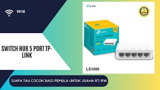 SWITCH HUB 5 PORT TP LINK [upl. by Llejk]