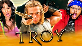 TROY 2004 MOVIE REACTION FIRST TIME WATCHING Brad Pitt  Achilles  Full Movie Review [upl. by Sucramraj]