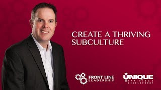 Create a Thriving Subculture [upl. by Adnanref]