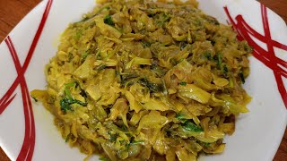 Easy amp Delicious Cabbage Fry [upl. by Julietta681]