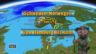 SchwedenNorwegen mit dem Caravan Teil 1 [upl. by Yennek]