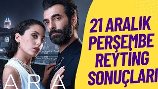 21 ARALIK 2023 PERŞEMBE REYTİNG SONUÇLARI [upl. by Brieta]