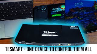 Best USBC KVM for Home Office  TESmart 4K 60Hz  3 x USBC [upl. by Tteirrah]