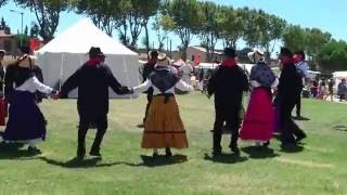 Bourrée des vignerons à la fête Occitane de Trèbes 11 [upl. by Tterrag813]