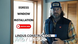 Infinity® from Marvin® Egress Window with Everwood® Interior Installed by Lindus Construction [upl. by Butch]