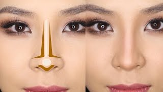 How to Contour Your Nose for Beginners  Tina Yong [upl. by Lenoyl606]