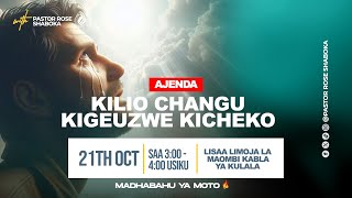 KILIO CHANGU KIGEUZWE KICHEKO  MADHABAHU YA FAMILIA  21102024 [upl. by Spada951]