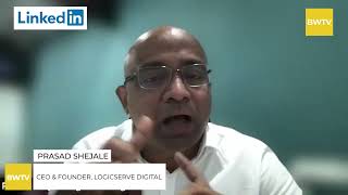 quotThe challenge is storing the data and using it wellquot  Prasad Shejale of Logicserve Digital [upl. by Auria104]