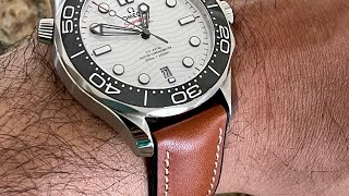 I finally unlocked the Omega Seamaster Diver 300m white dial Is it the best current Omega by far [upl. by Aliuqet167]