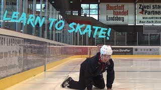 Learn to Ice Skate Tutorial [upl. by Berty]