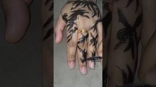 Hand tattoo with pen  subscribe like art [upl. by Aihsi]