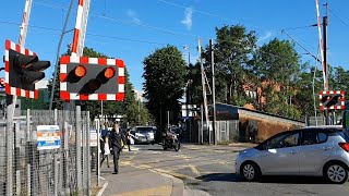 Highams Park Level Crossing London [upl. by Nael70]