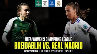 Breiðablik vs Real Madrid  Partido entero de la jornada 5 de la UEFA Women’s Champions League [upl. by Qulllon]