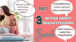 Breastfeeding Myths Busted Food restrictions Diet Restrictions Breastfeeding is easy [upl. by Pelagias305]