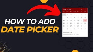 How to Add Date Picker Calendar in Excel  EducationAndProgram [upl. by Irual677]