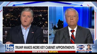 Graham Joins Hannity to Discuss Trump Cabinet Positions [upl. by Vigen491]