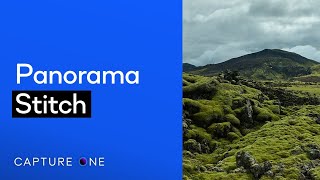 Capture One Pro Tutorials  Panorama Stitch [upl. by Doherty]