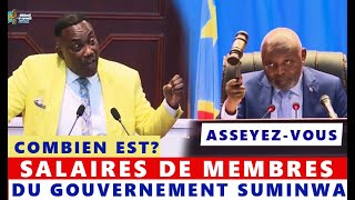 LE SALAIRE DE LA PREMIERE MINISTRE amp MEMBRES DU GOUVERNEMENT EST DEMANDE OÙ EST PASSE NOTRE ARGENT [upl. by Yborian]