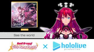 Bang Dream IRyS  See the world  Bang Dream Hololive Collaboration  HARD Bandori Gameplay [upl. by Yblok369]