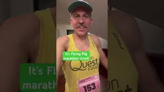 The Flying Pig Marathon is here flyingpig cincinnati flyingpigmarathon livingultra [upl. by Grizelda]