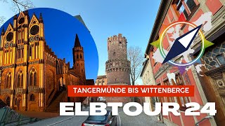 Camper Tour  Elbtour 24  Tangermünde bis Wittenberge  Teil 1  Reisevlog [upl. by Ecyar309]