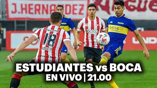 ESTUDIANTES LP vs BOCA JUNIORS ⚽ EN VIVO por TyC Sports  Domingol [upl. by Aerdna]