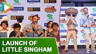 Launch Of Discovery Kids Little Singham With Rohit Shetty  Part 2 [upl. by Cammi]