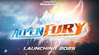 AlpenFury  NEW FOR 2025 Canadas Wonderland Trailer POV and Off Ride [upl. by Nosnevets]