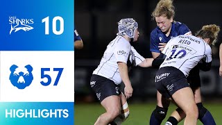 JASMINE JOYCE MASTERCLASS Highlights Sale Sharks vs Bristol Bears [upl. by Leggett]