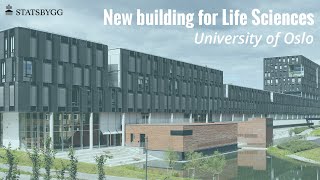 New building for Life Sciences  University of Oslo [upl. by Verlie]