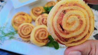 Crispy Aloo aur soji kay Pinwheel samose ❤️Sandwiches Lunchbox Ramadan spacial recipe [upl. by Kirstyn920]