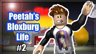 FINDING A JOB IN ROBLOX BLOXBURG PEETAHS BLOXBURG LIFE 2 [upl. by Tnarud288]