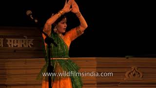 Kathak by Palak Tiwari and Group Khajuraho Dance Festival 2018  Part 3 [upl. by Ester]