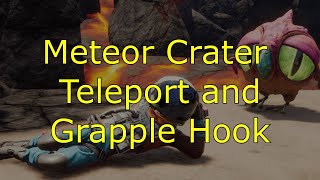 Journey to the Savage Planet  Meteor Crater Teleporter amp Grapple Hook Higher Calling [upl. by Noli736]