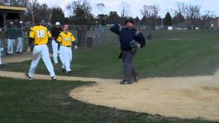 Normal U High Game Tying Run Out at Plate Two Ejections After Game [upl. by Scherman]