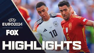 Spain vs Germany Highlights  UEFA Euro 2024  Quarterfinals [upl. by Bevon]