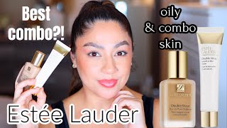 COMBOOILY SKIN BEST PRIMER amp FOUNDATION  APPLICATION amp WEAR TEST [upl. by Corb]