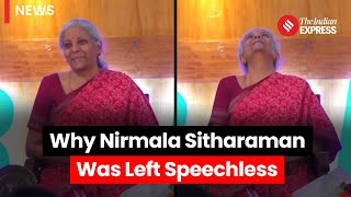 Nirmala Sitharaman Left Speechless To quotGovt My Sleeping Partnerquot Question [upl. by Emelda]