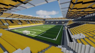 Minecraft New Tivoli Stadium Alemannia Aachen Timelapse DOWNLOAD  TheCraftCrusader [upl. by Joete463]