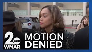 Judge denies motion to move Mosby trial to another court [upl. by Nalrah253]