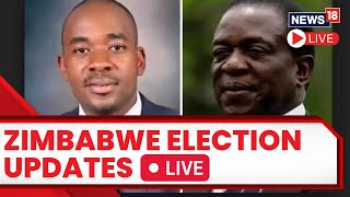 Zimbabwe Elections 2023  Zimbabwe Candidates Get Set For Presidential Election  News18 Live [upl. by Noryv]