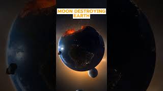 Earth Destruction The Massive Chaos shorts earth moon [upl. by Komarek]