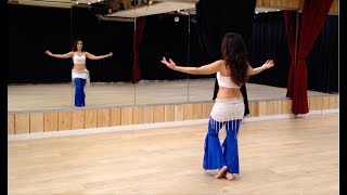 Cours de Danse Orientale gratuit  Coordination  Free Bellydance Class  Coordination [upl. by Yeorgi]