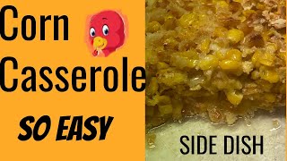 Baked Corn Casserole Easter Side Dish [upl. by Ellard919]